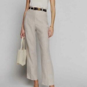 Reformation Freddie Linen Pants - Size 4